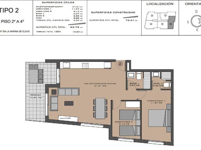 Apartamento en venta en el Baix Vinalopó, Valencia