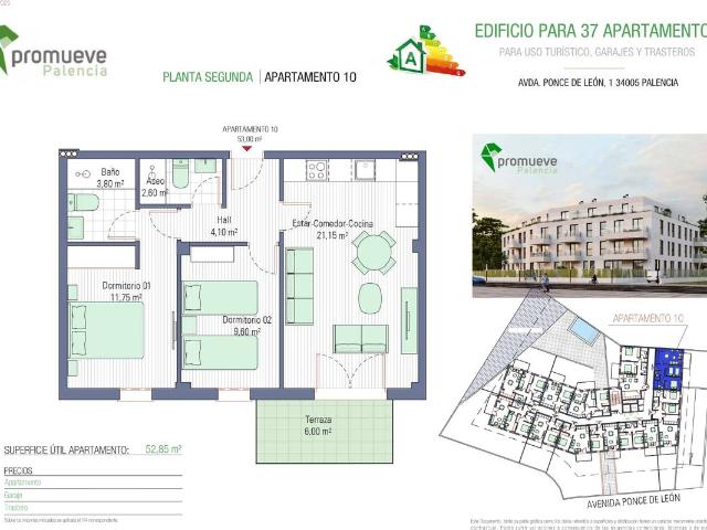 Apartamento en venta en Centro, Palencia