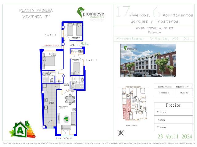 Apartamento en venta en Centro, Palencia
