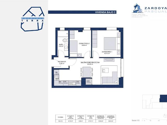 Apartamento en venta en Teruel