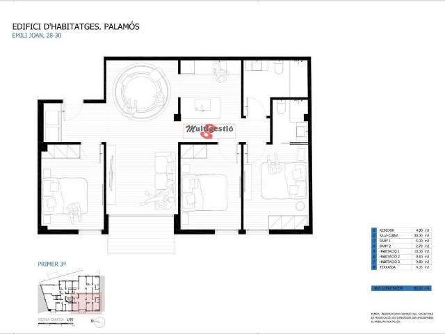 Apartamento en venta en Palamós, el Pedró