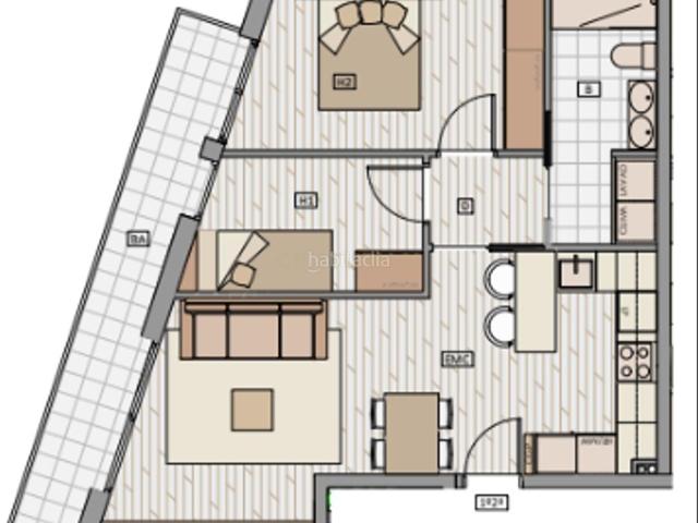 Apartamento en venta en Districte 4, Barcelonès
