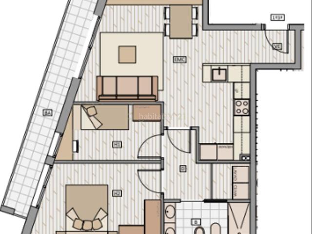 Apartamento en venta en Districte 4, Barcelonès