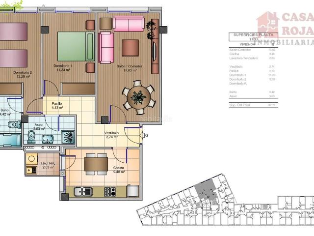 Apartamento en venta en Cangas, O Sinal