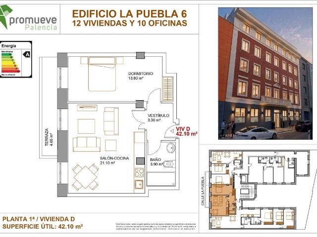 Apartamento en venta en Centro, Palencia