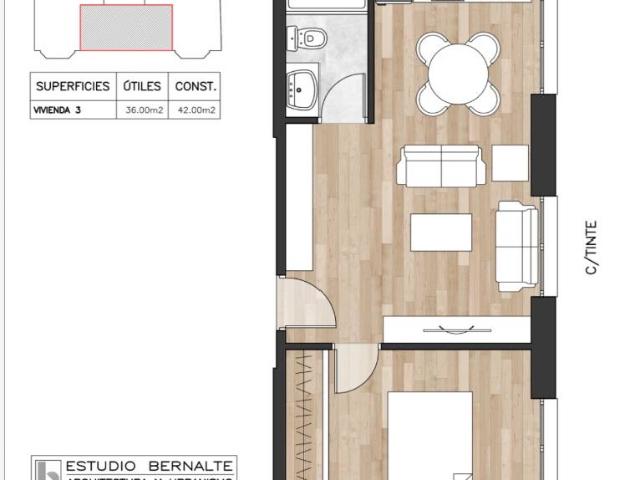 Apartamento en venta en Centro, Albacete