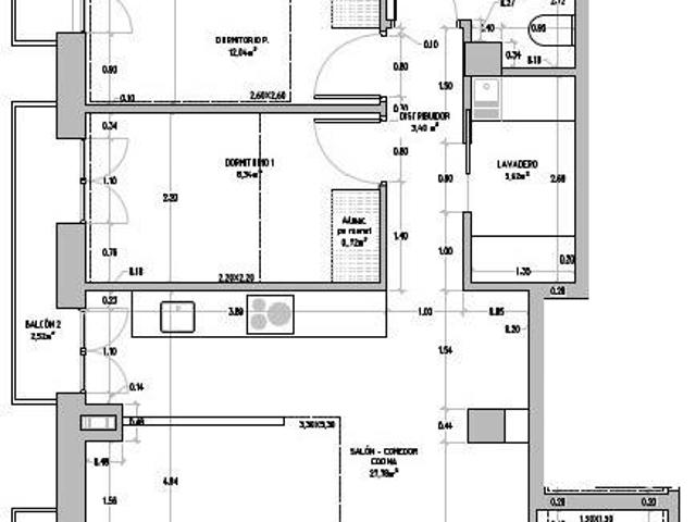 Apartamento en venta en Centro, Ourense