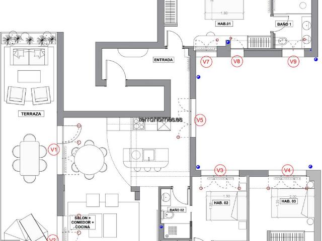 Apartamento en venta en Centro, Madrid