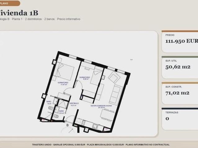 Apartamento en venta en Javalí Nuevo, Área Metropolitana de Murcia