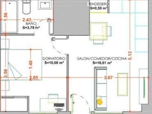 Apartamento en venta en Salamanca, Centro