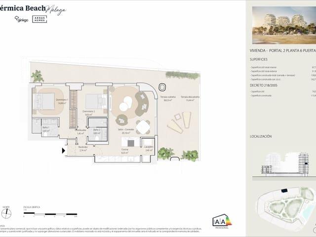 Apartamento en venta en Centro, Málaga-Costa del Sol