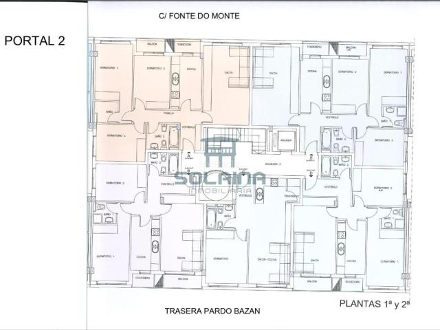 Apartamento en venta en Centro, Ourense