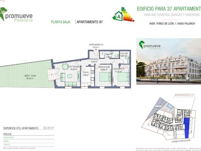 Apartamento en venta en Centro, Palencia