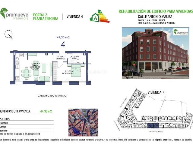 Apartamento en venta en Centro, Palencia