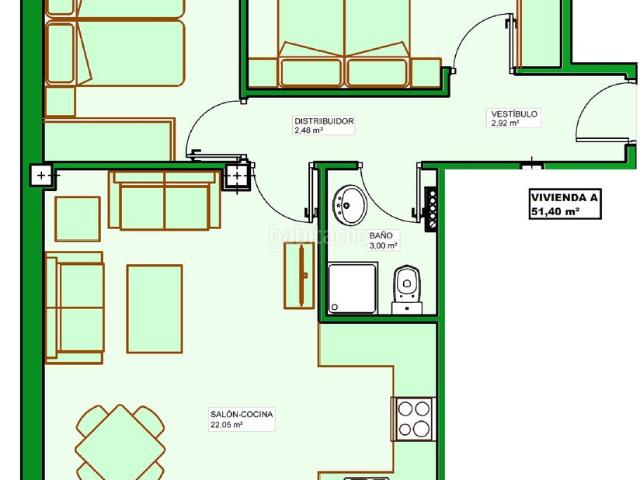 Apartamento en venta en Centro, Palencia