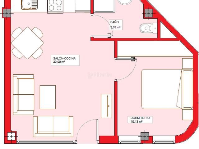 Apartamento en venta en Centro, Palencia