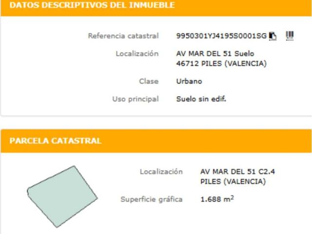 Apartamento en venta en Platja de Piles, la Safor