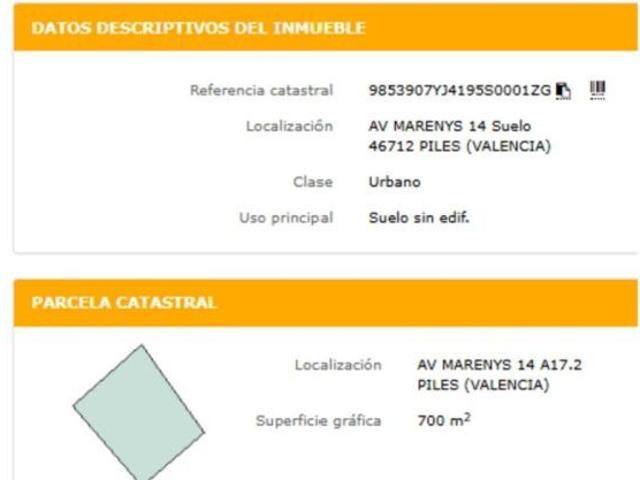 Piso en venta en Platja de Piles, la Safor