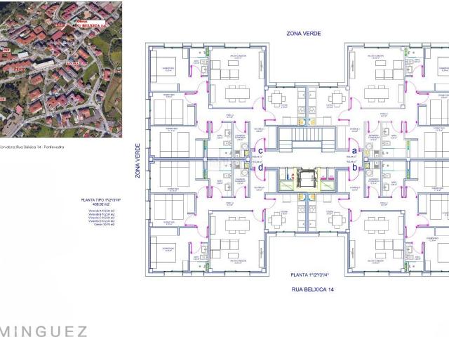 Apartamento en venta en Casco Antigo, Pontevedra