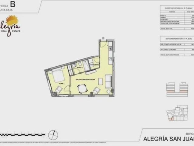 Apartamento en venta en l'Alacantí, Valencia