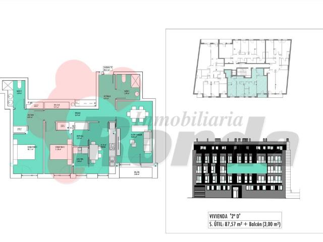 Apartamento en venta en Lugo, Lugo