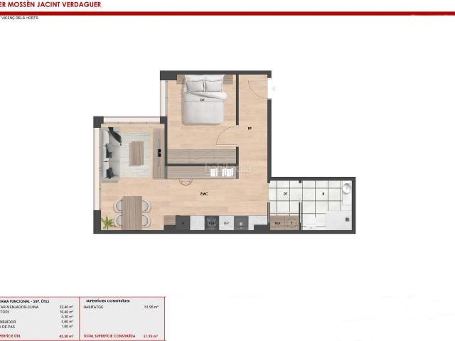 Apartamento en venta en Can Ros, Sant Vicenç dels Horts