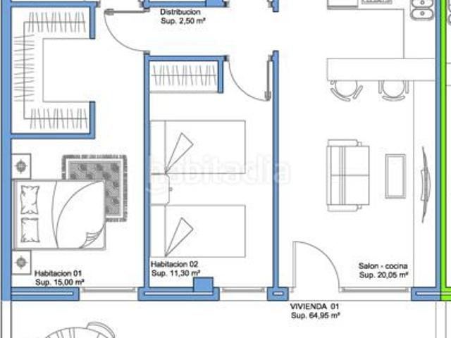 Apartamento en venta en Padriñán, O Salnés