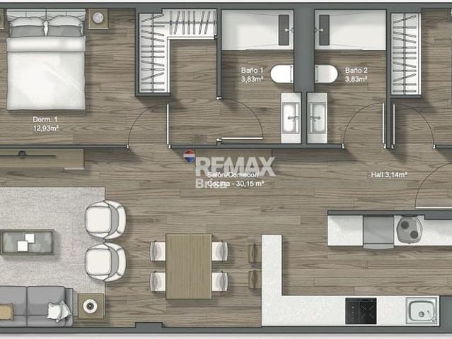 Apartamento en venta en La Axarquía, Andalucía