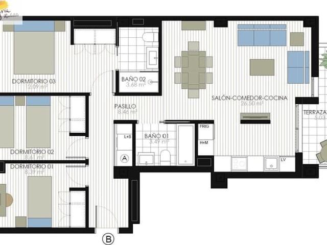 Apartamento en venta en Ciutat Vella, Comarca de València