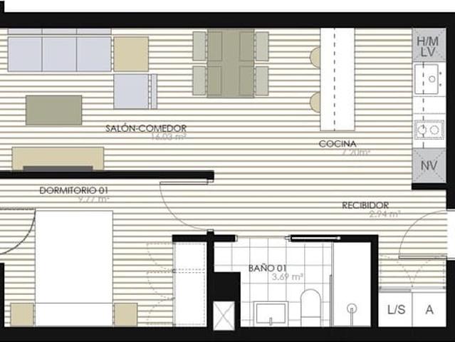 Apartamento en venta en Ciutat Vella, Comarca de València