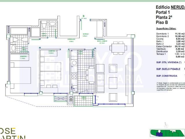 Apartamento en venta en Villamediana De Iregua, La Rioja