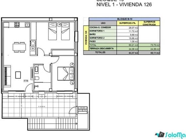 Apartamento en venta en la Safor, Valencia