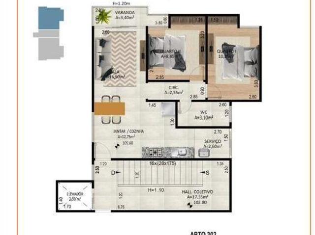 Apartamento venda em Região Geográfica Imediata de Juiz de Fora, Juiz de Fora