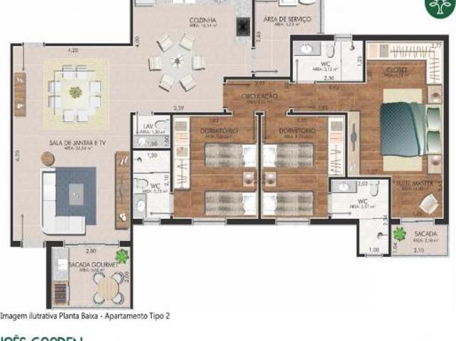 Apartamento venda em Jardim Regina Helena, Franca