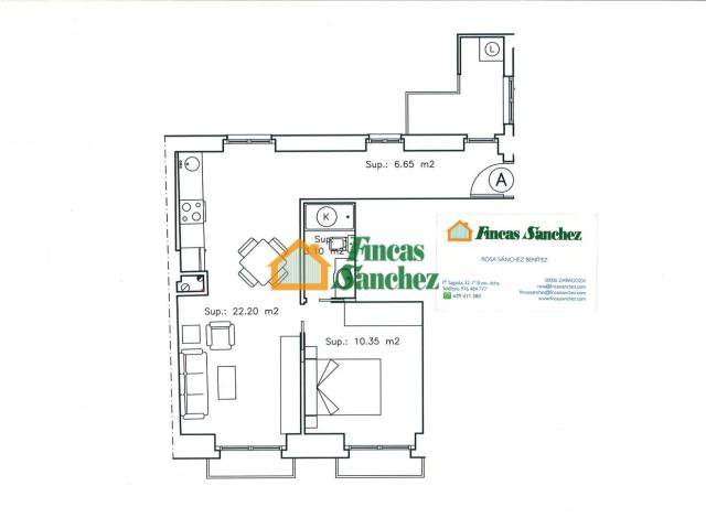Apartamento en alquiler en Centro, Zaragoza