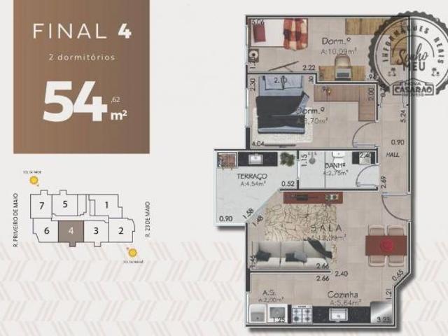 Apartamento venda em Região Imediata de Santos, Região Metropolitana da Baixada Santista