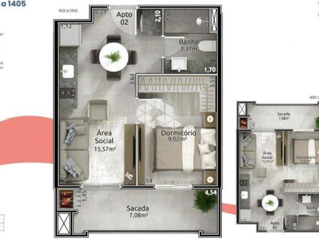 Apartamento venda em Região Geográfica Imediata de Santa Cruz do Sul, Santa Cruz do Sul