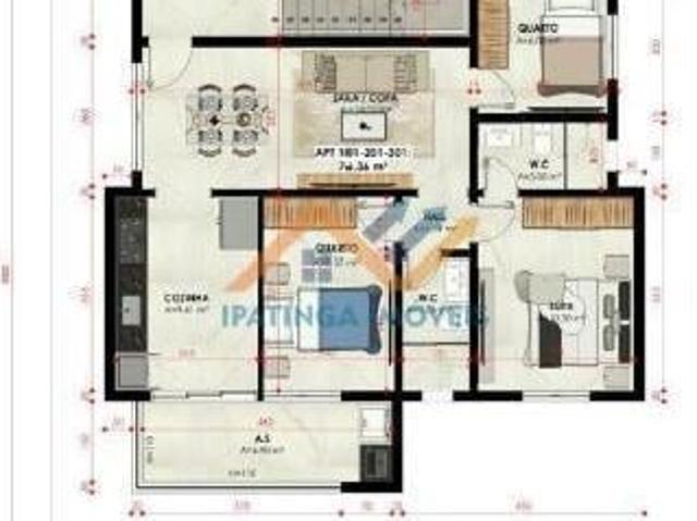 Apartamento venda em Região Geográfica Imediata de Ipatinga, Região Metropolitana do Vale do Aço