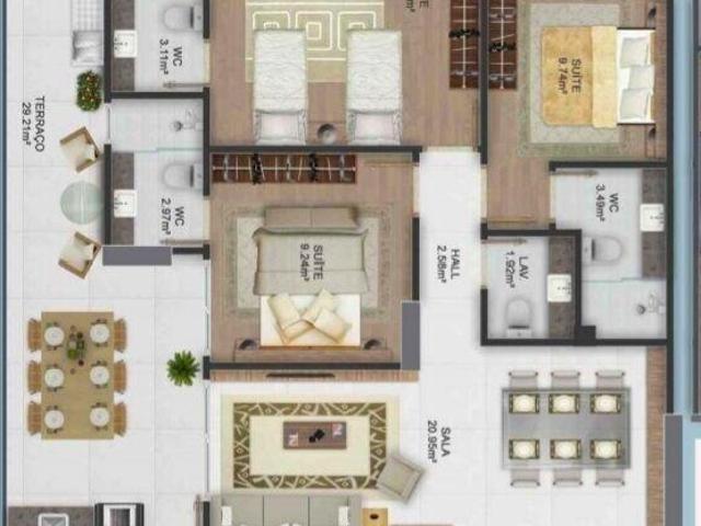 Apartamento venda em Praia Grande