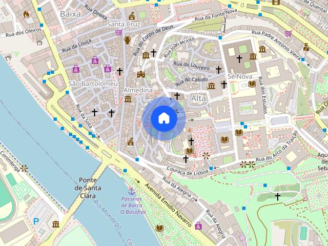 Apartamento alugar em Coimbrã, Sé Nova