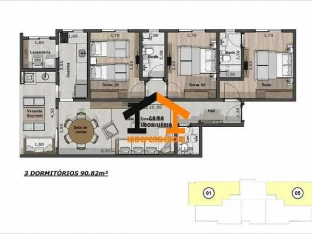 Apartamento venda em Região Imediata de Amparo, Serra Negra