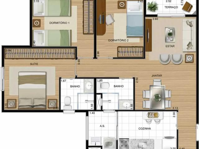 Apartamento aluguel em Região Imediata de São Paulo, Região Metropolitana de São Paulo