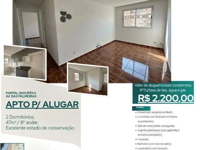 Apartamento aluguel em Jardim Adelaide, Cajamar
