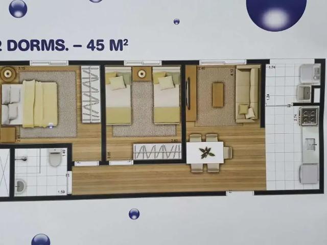 Apartamento aluguel em Região Imediata de São José dos Campos, Região Metropolitana do Vale do Paraíba e Litoral Norte