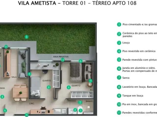 Apartamento venda em Região Geográfica Imediata de Teresina, Região Integrada de Desenvolvimento da Grande Teresina