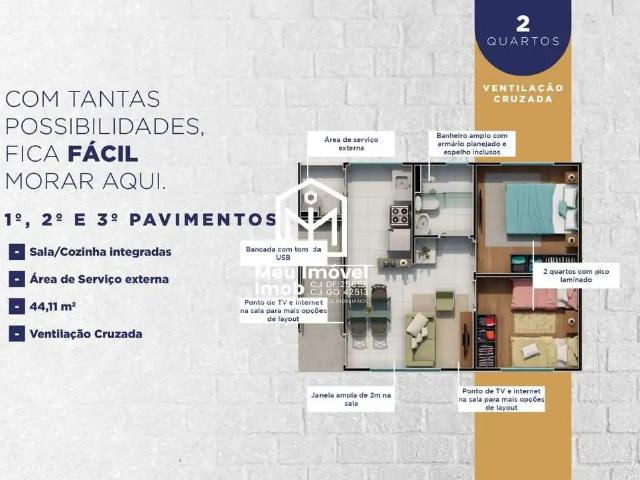 Apartamento venda em Região Geográfica Imediata de Águas Lindas de Goiás, Região Integrada de Desenvolvimento do Distrito Federal e Entorno