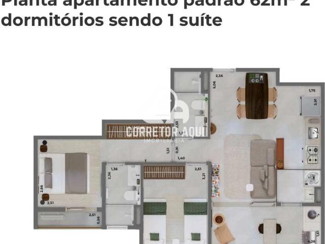 Apartamento venda em Parque Novo Mundo, Americana
