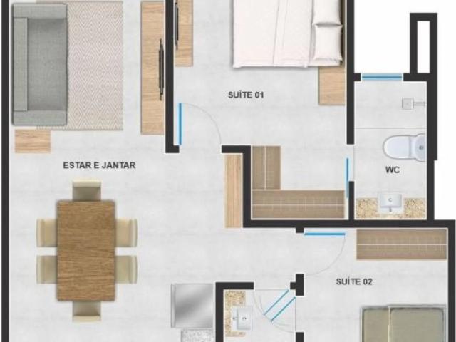 Apartamento venda em Porto das Dunas, Aquiraz