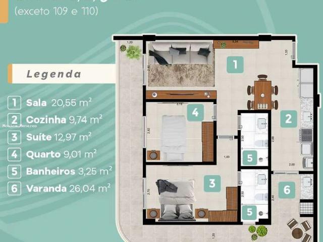 Apartamento venda em Arraial do Cabo, Região Geográfica Intermediária de Macaé-Rio das Ostras-Cabo Frio