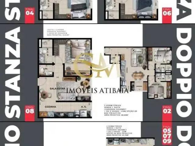 Apartamento venda em Região Imediata de Bragança Paulista, Atibaia